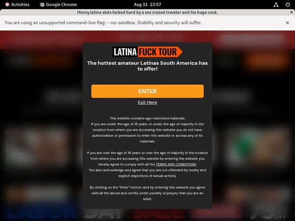 Access Latinafucktour.com Free