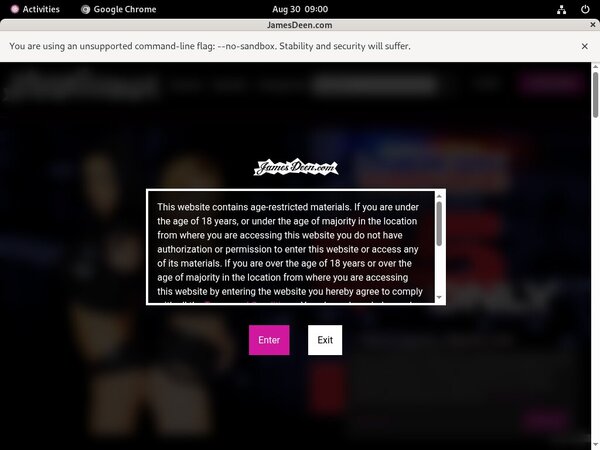 Account On James Deen