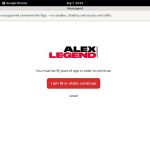 Alex Legend Free Preview