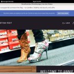 Anniefooties.modelcentro.com Free