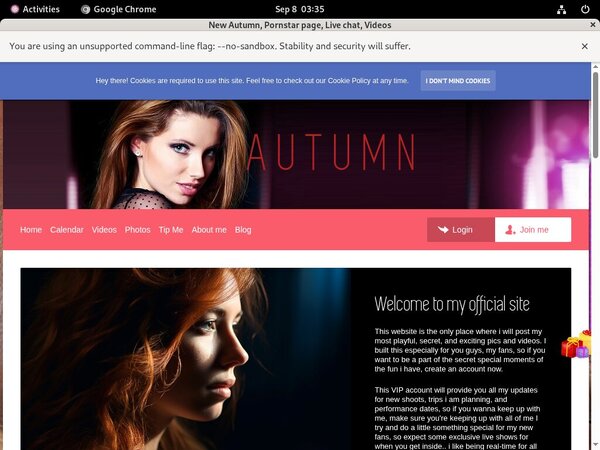 Autumn.demo.modelcentro.com Discount Membership