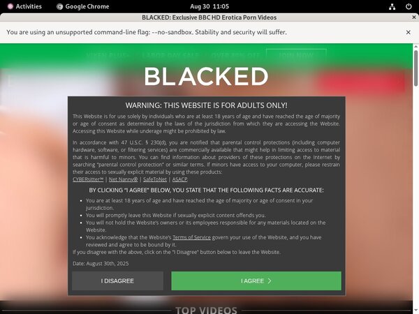 Blacked.com Sign Up Link