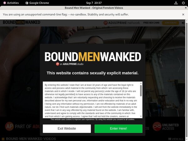 Bound Men Wanked Site