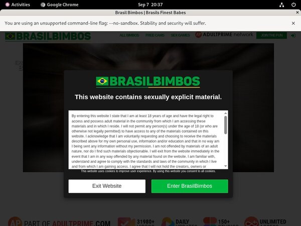 Brasil Bimbos Exit Discount