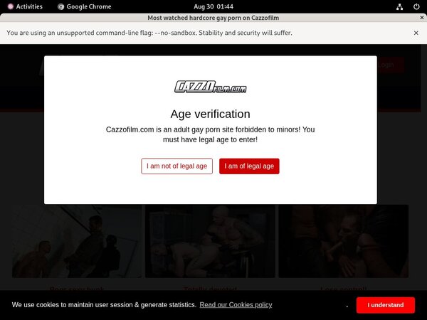 Cazzo Trial Membership Free
