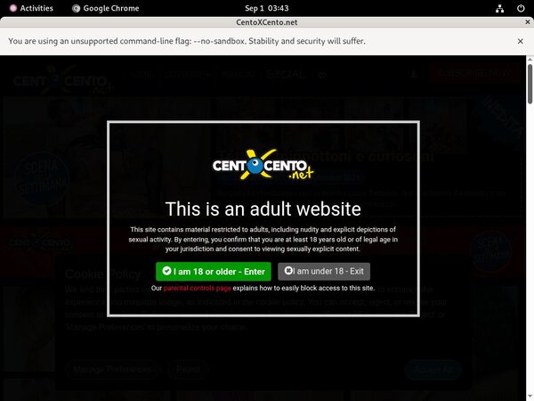 Cento X Cento Hot