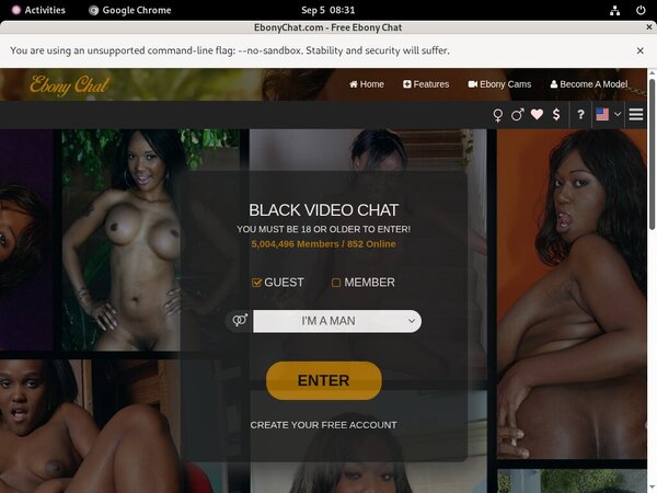 Chat Ebony Join