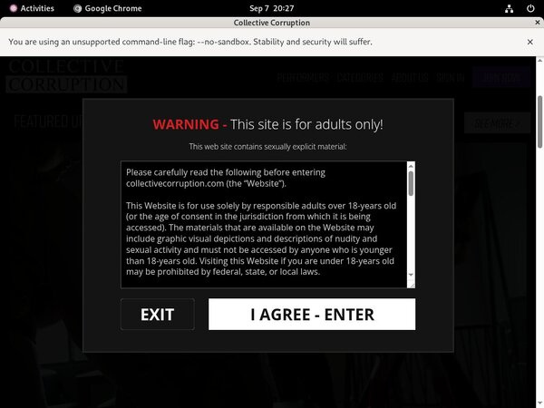 Collective Corruption Register