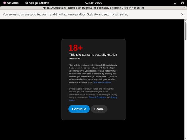 Freaks Of Cock Canadian Dollars