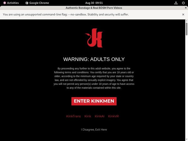 Free Login For Kinkmen