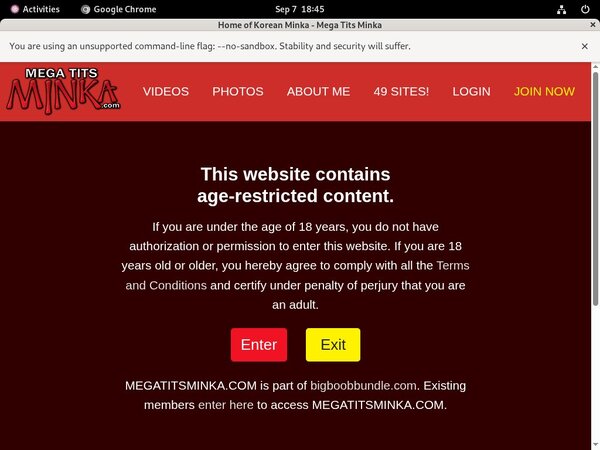 Free User For Megatitsminka