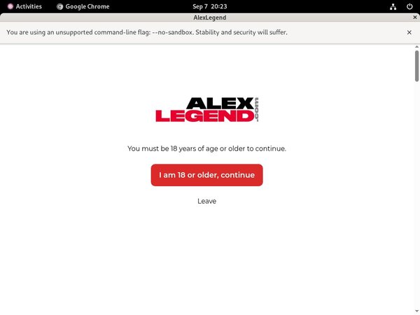 Free Users For Alex Legend
