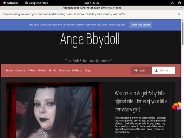 Gay Angel Babydoll