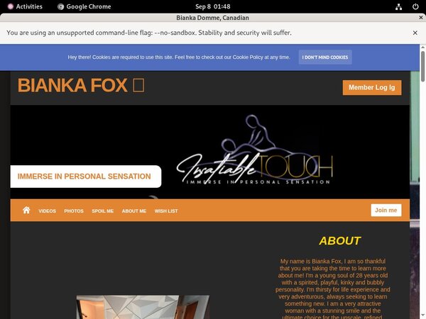 Goddessbianka.com Join By Check