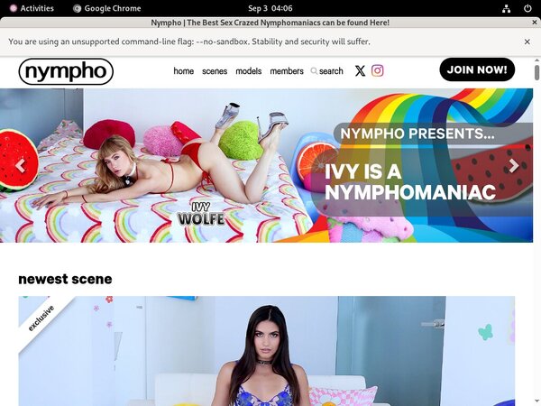 How To Get Nympho For Free