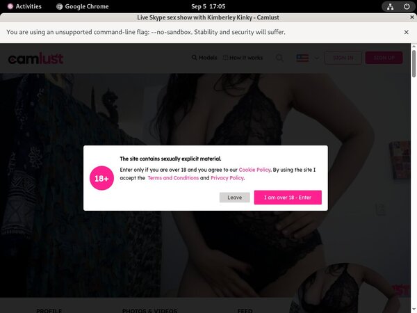 Kimberley Kinky Discount Account