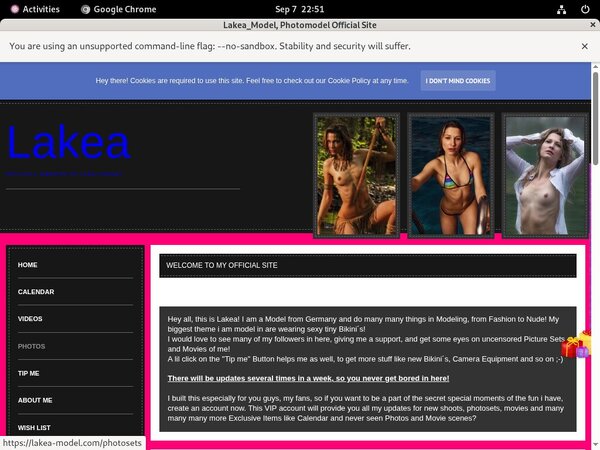 Lakea-model.com Membership Trial