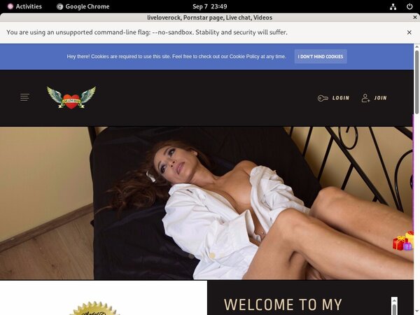 Liveloverock.modelcentro.net Working Accounts