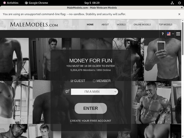 Malemodels Pass Login