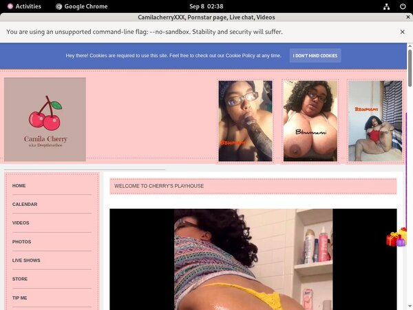 Members CamilacherryXXX