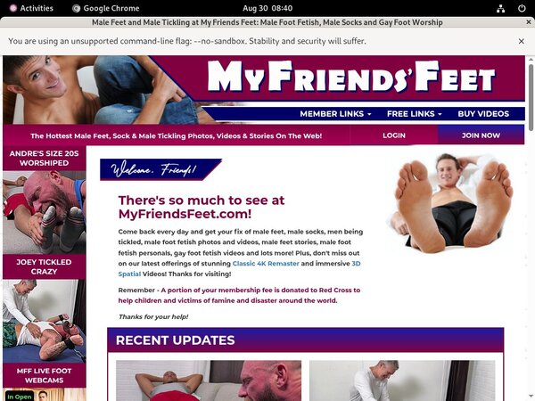 Myfriendsfeet Accounta