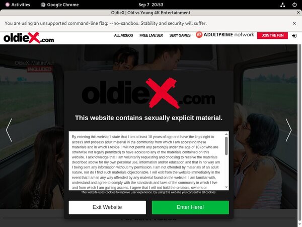 Oldiex.com Model