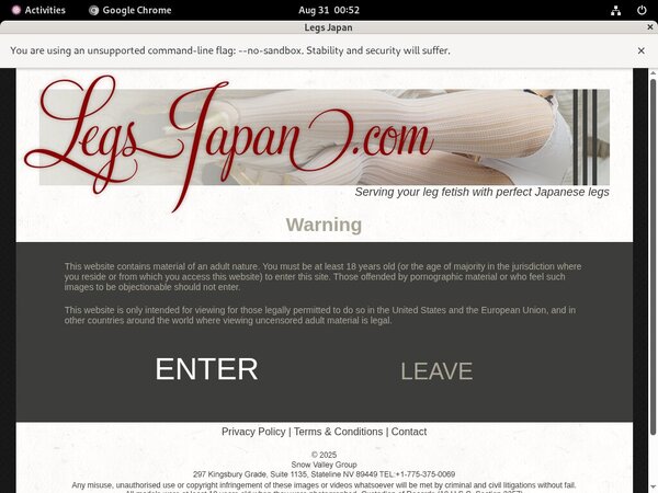 Password Legs Japan Free
