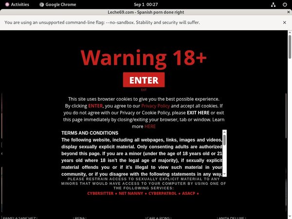 Passwords To Leche69.com