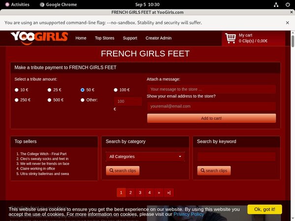 Paypal Yoogirls.com?
