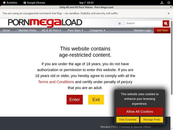 Porn Mega Load Members Discount
