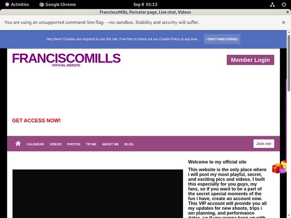 Premium Franciscomills Account