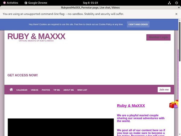 Rubyandmaxxx Access