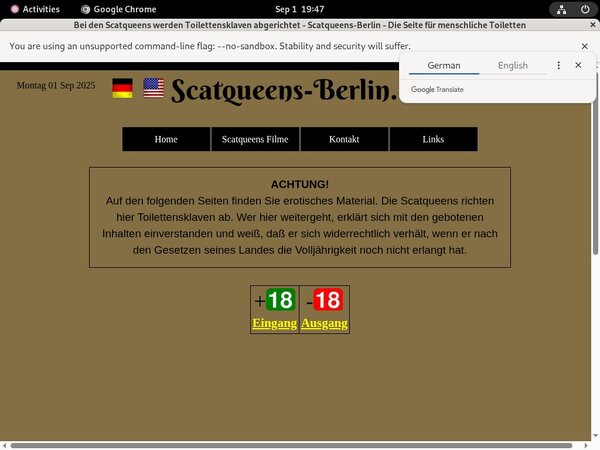 Scat Queens Berlin Automatische Incasso Scat Queens Berlin Automatische Incasso