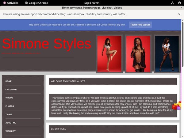 Simonestylesxxx Discreet Billing