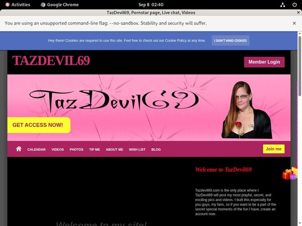 Tazdevil69.modelcentro.compassword Free