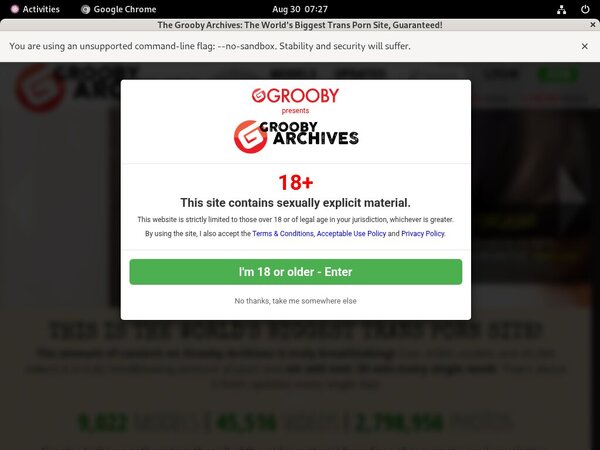 Trial Membership For Grooby-archives.com