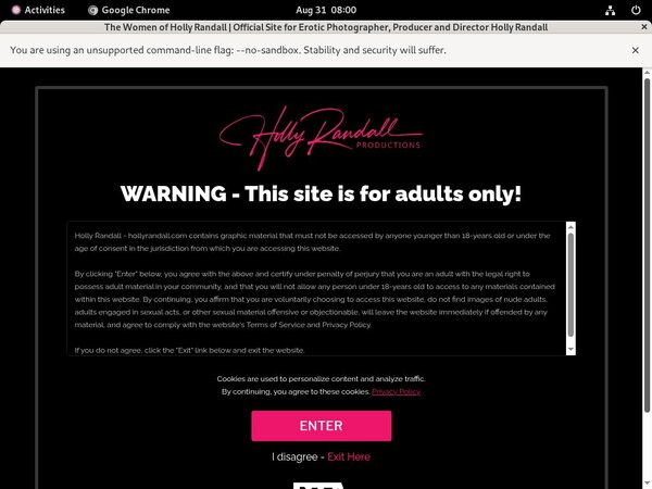 Username And Password For Holly Randall