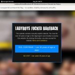 Videos Ladyboys Fucked Bareback