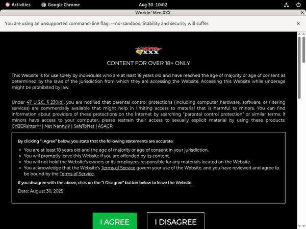 Workinmenxxx.com No Credit Card