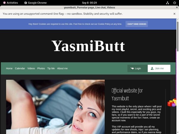 Yasmibutt Kink