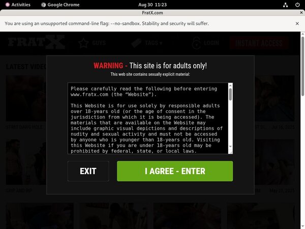 Get A Free Fraternityx Login